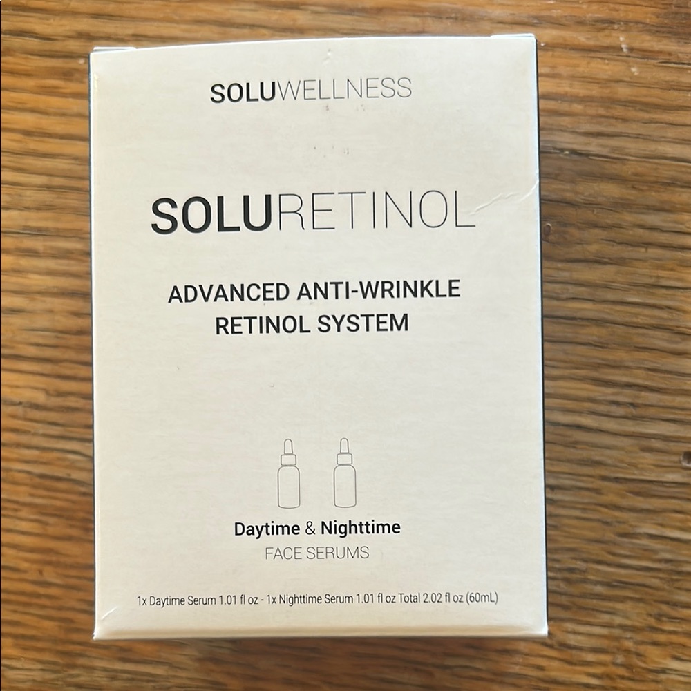 Hate not having the choice to list for Men & Women

SoluWellness SoluRetinol